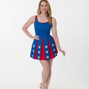 Smak Parlour Stars & Stripes Skort Dress